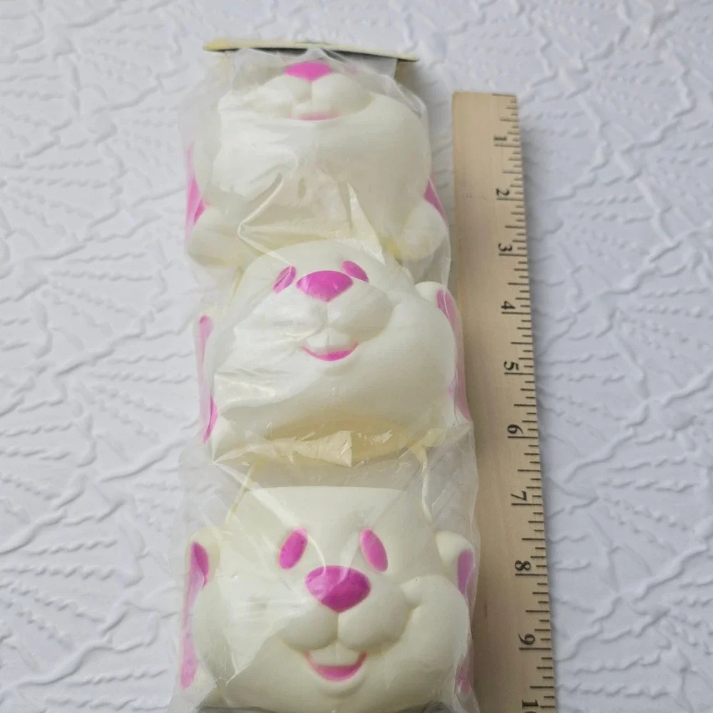 Dayton Hudson‎ Vintage 1999 Easter Bunny Party Cups 3pk White Pink Retro Target
